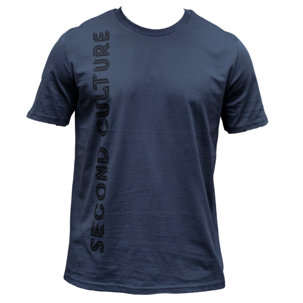 dark apparel gray grey tshirt second culture